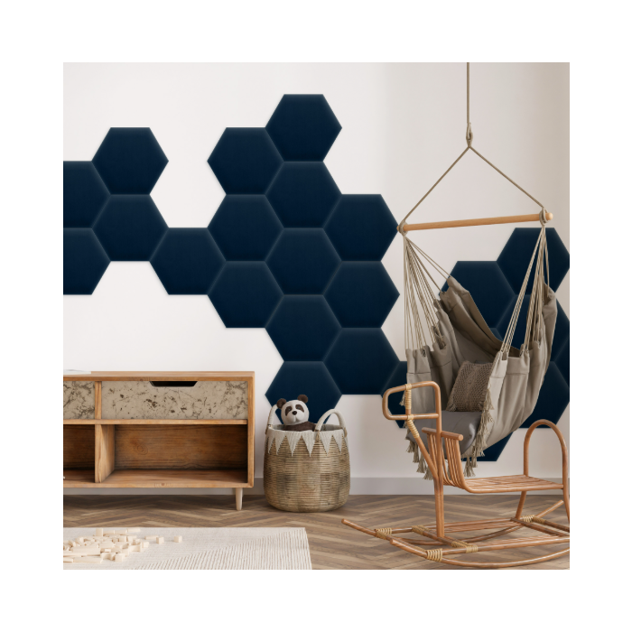 Polsterpaneel Magic Velvet Granatblau